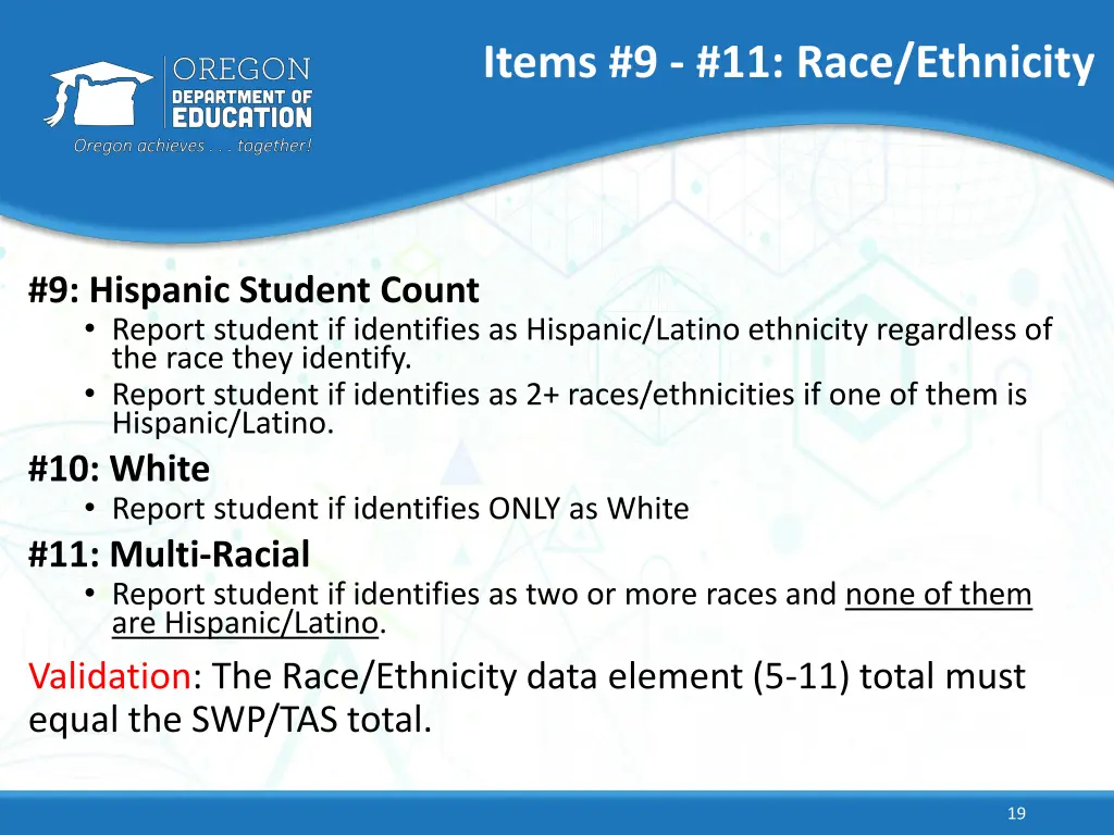 items 9 11 race ethnicity