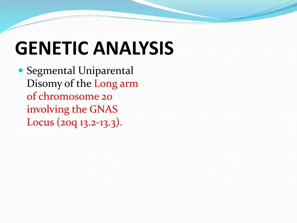 genetic analysis