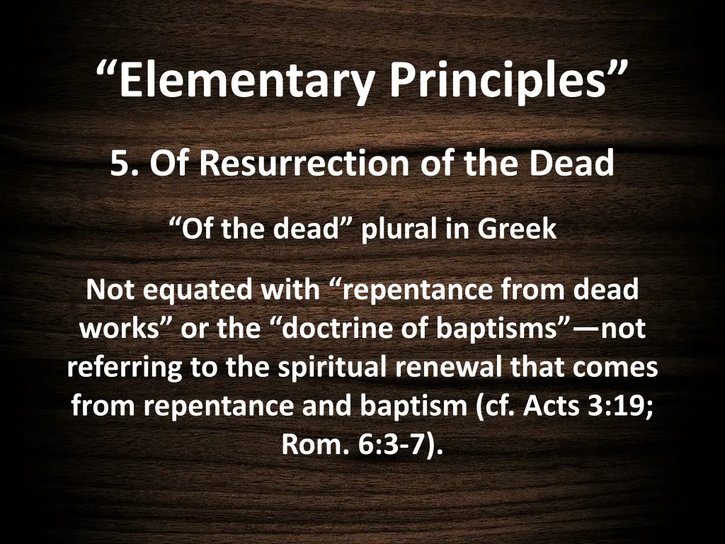 elementary principles 15