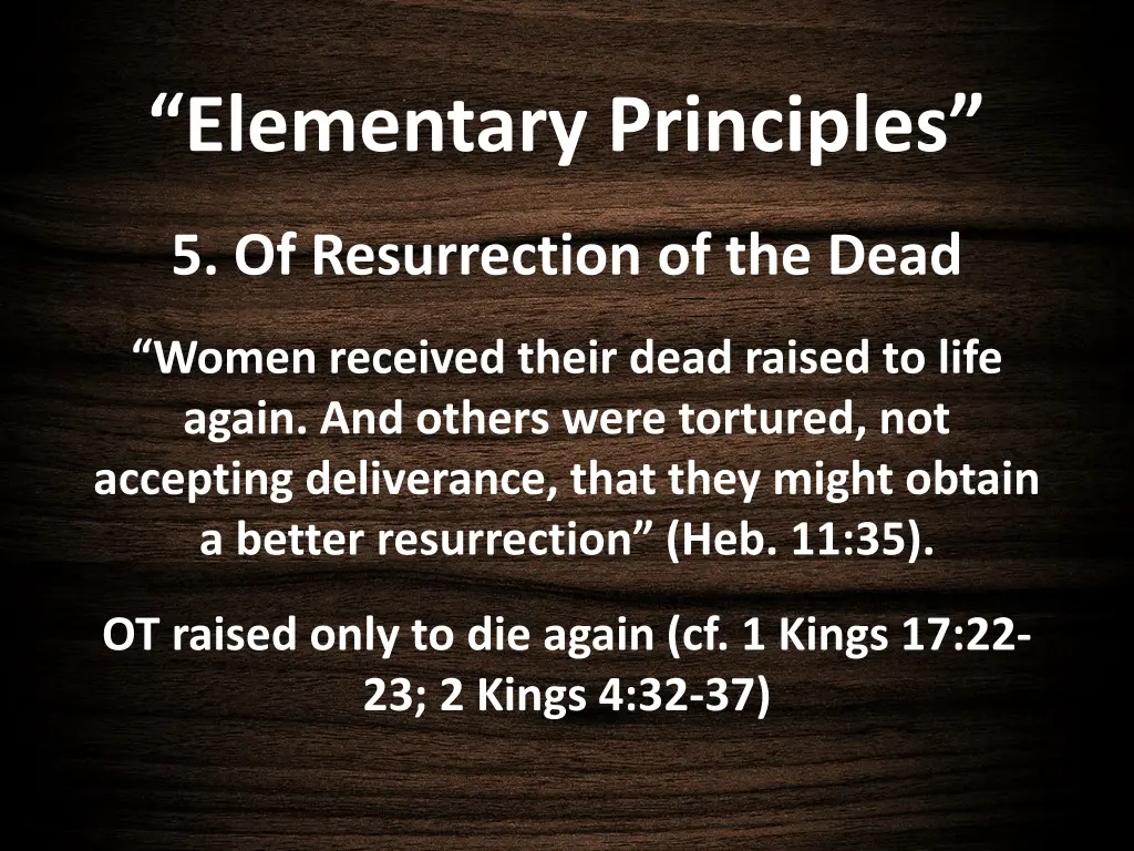 elementary principles 16