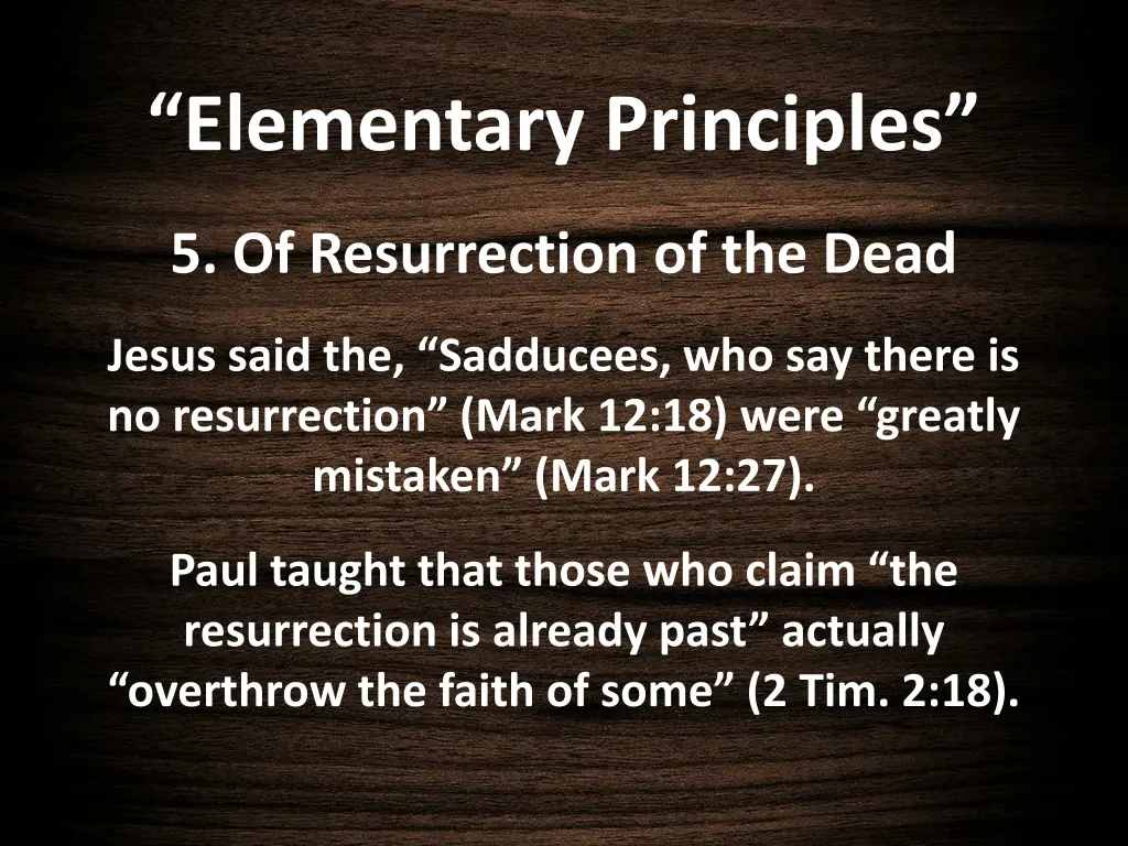 elementary principles 20