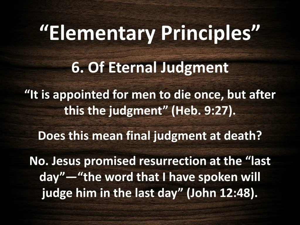 elementary principles 24