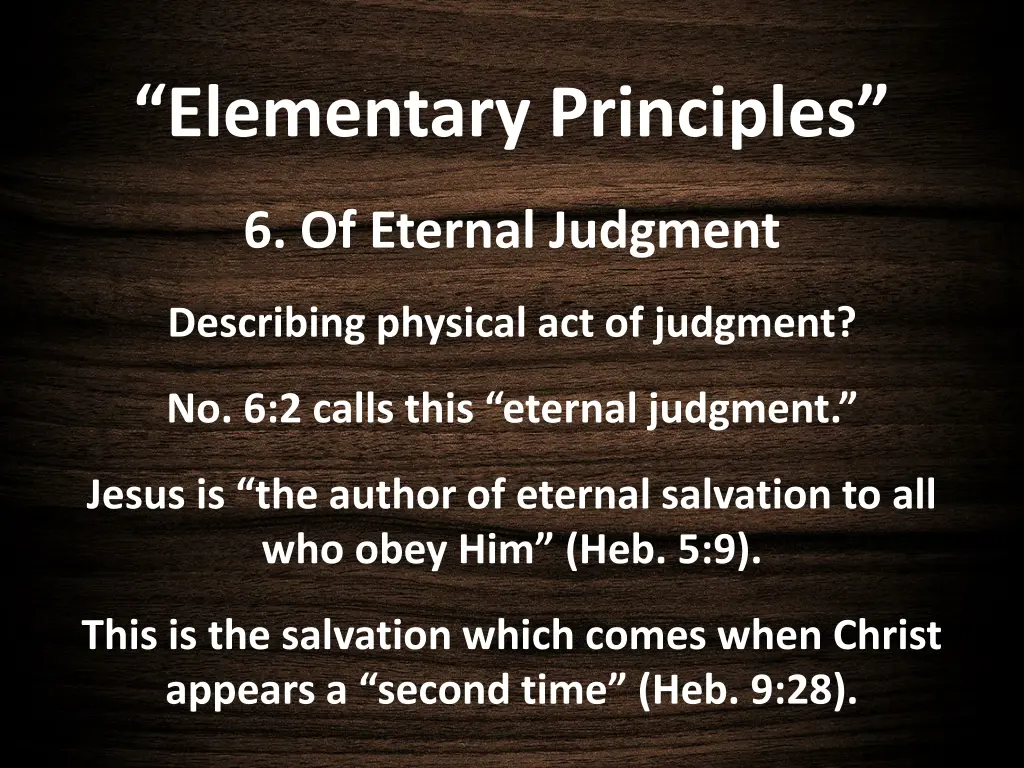 elementary principles 27