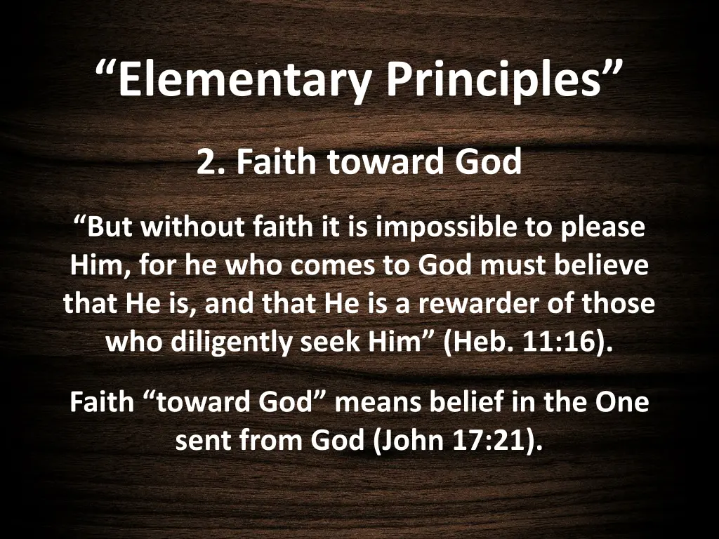 elementary principles 3