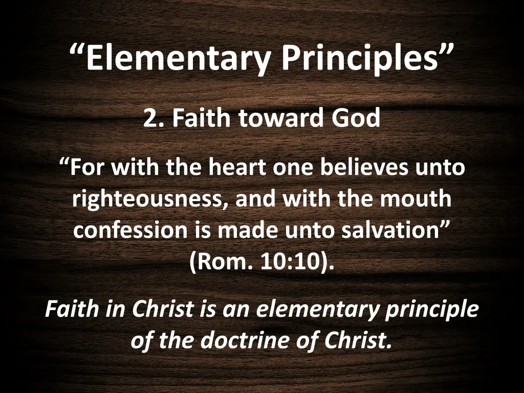 elementary principles 5