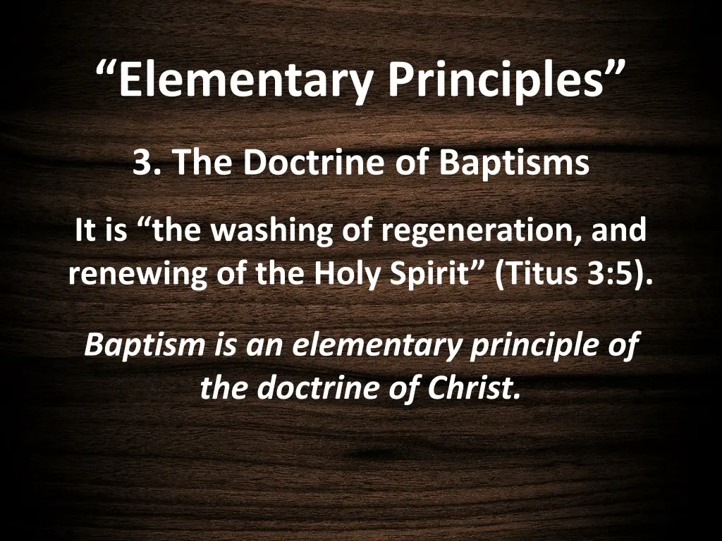 elementary principles 9