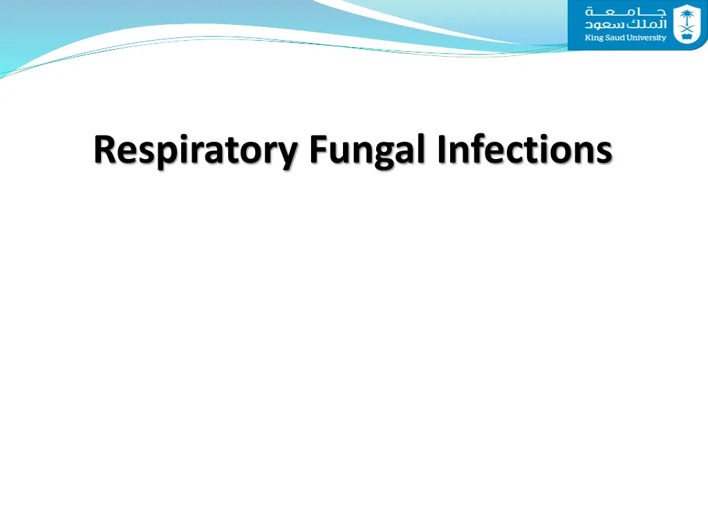respiratory fungal infections
