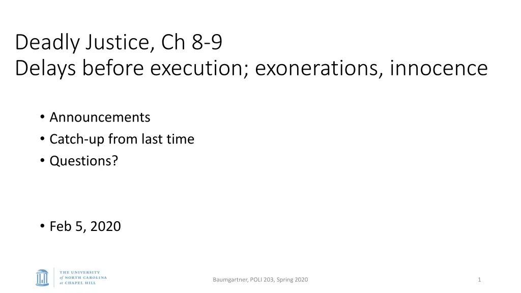 deadly justice ch 8 9 delays before execution