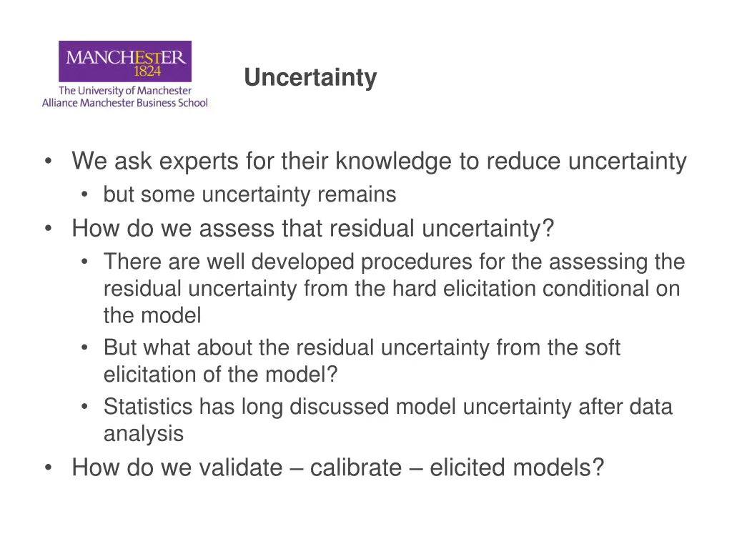 uncertainty