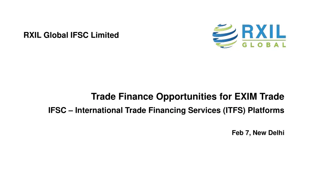 rxil global ifsc limited