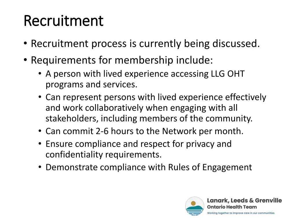 recruitment recruitment