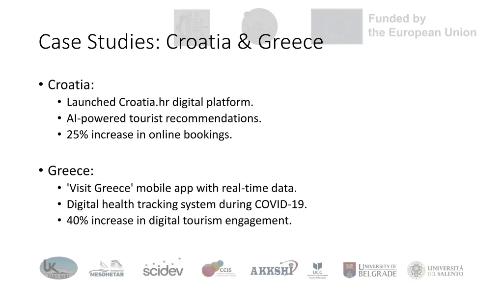 case studies croatia greece