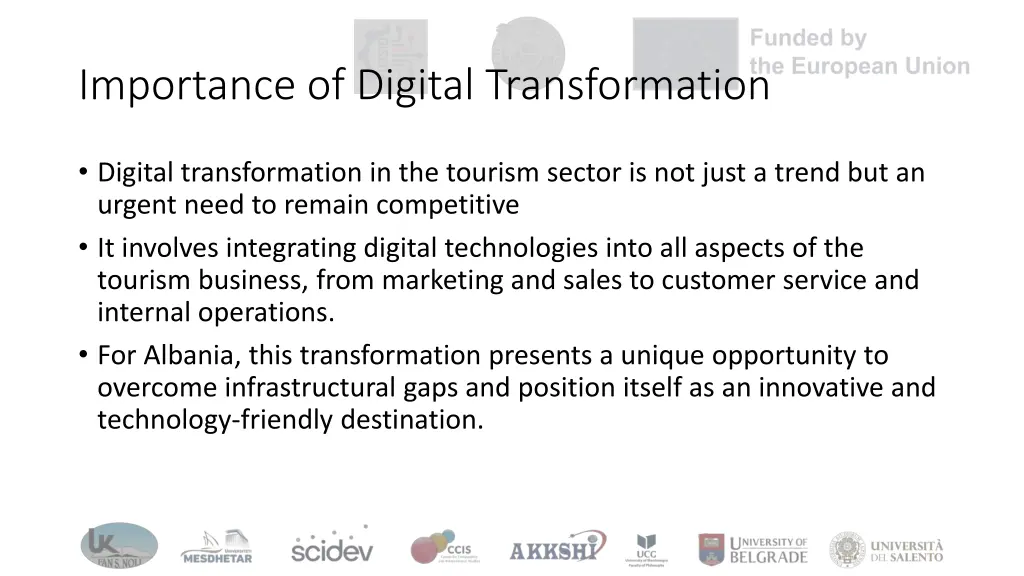 importance of digital transformation