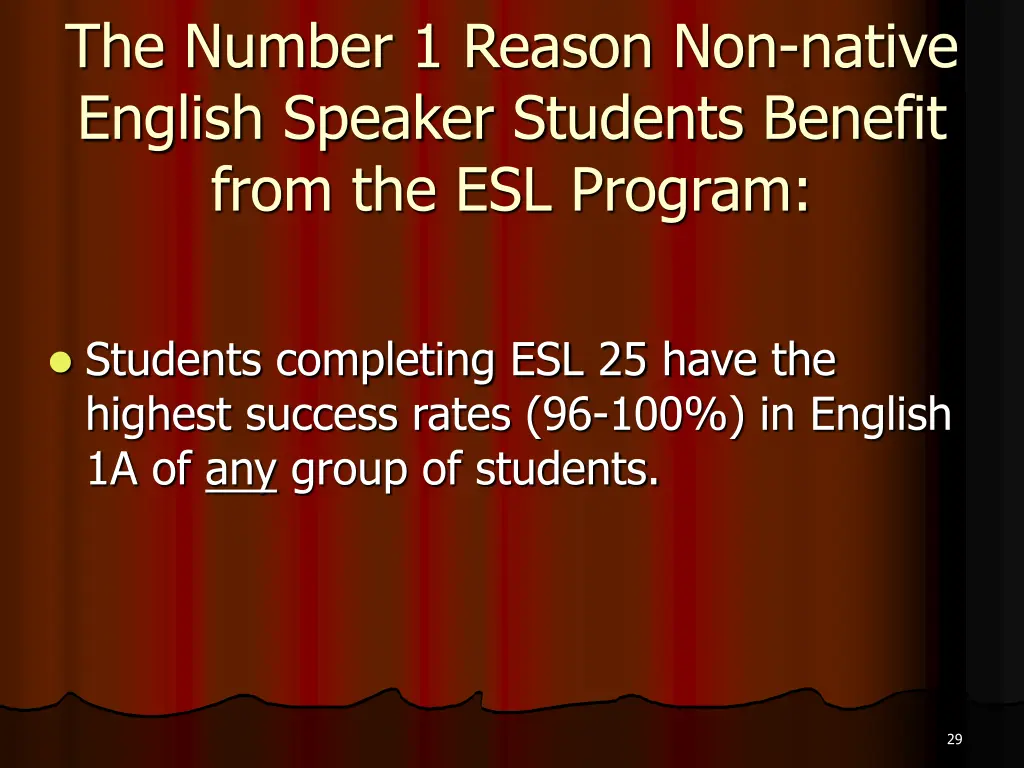 the number 1 reason non native english speaker