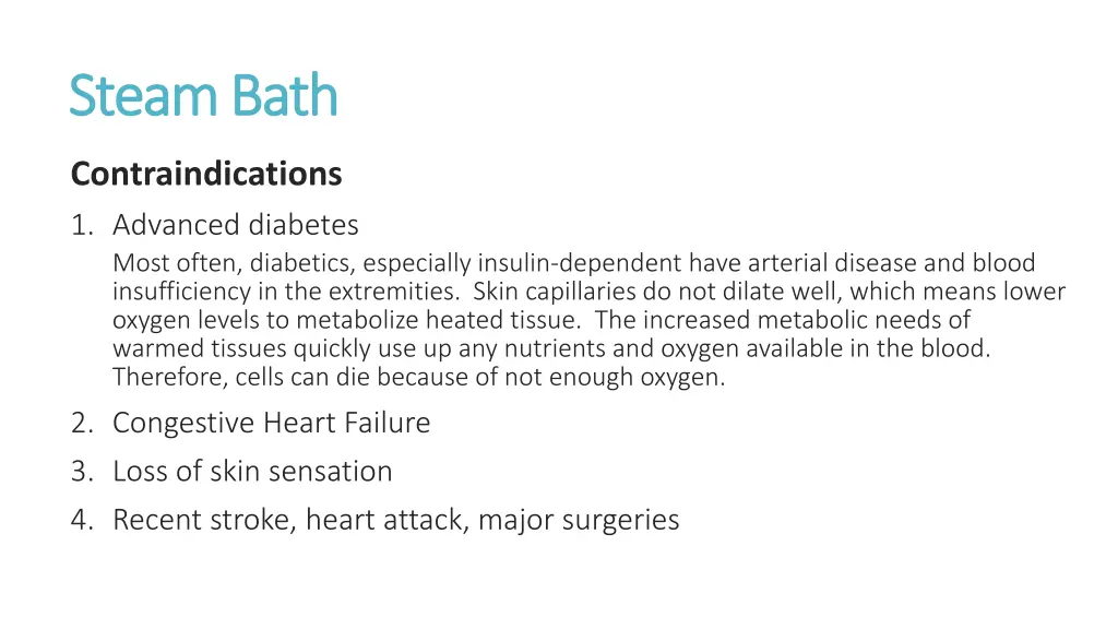 steam bath steam bath 6