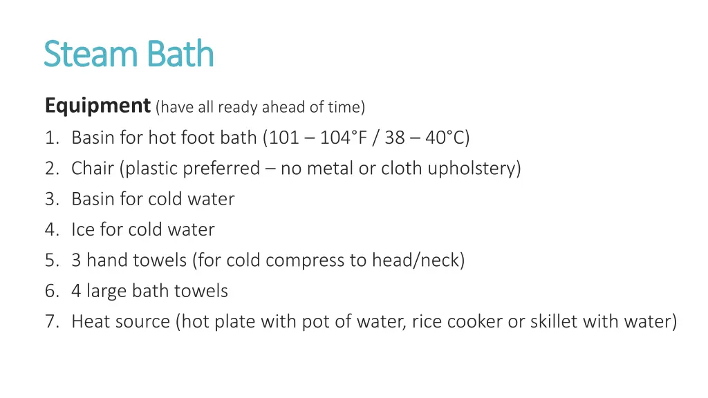 steam bath steam bath 9