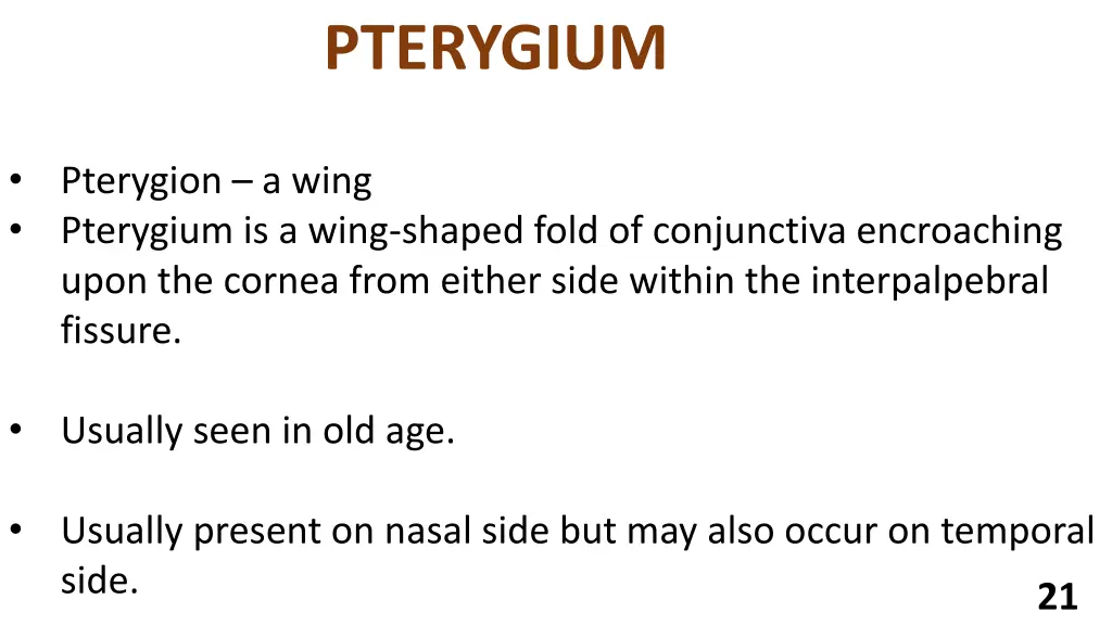 pterygium