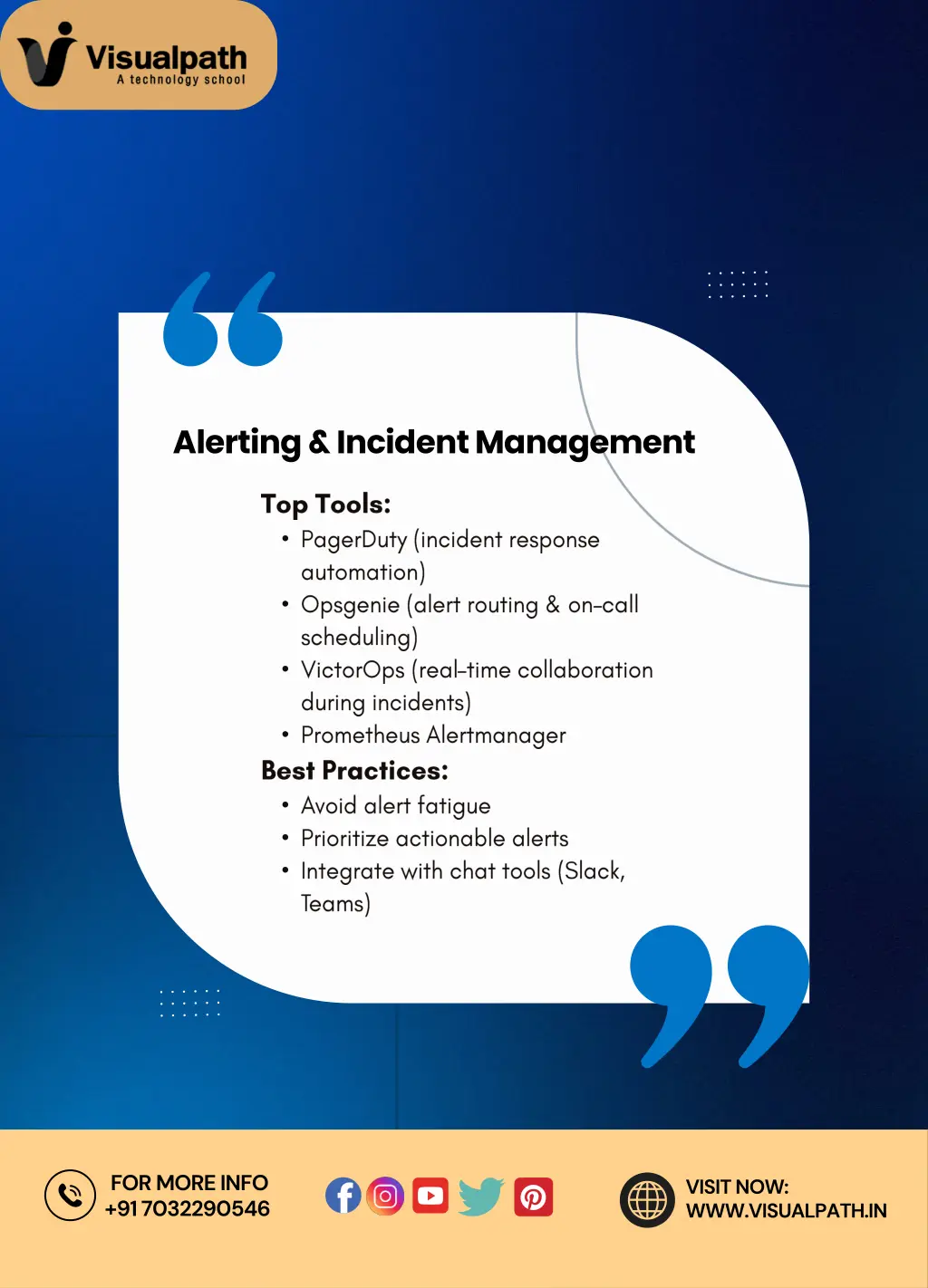 alerting incident management