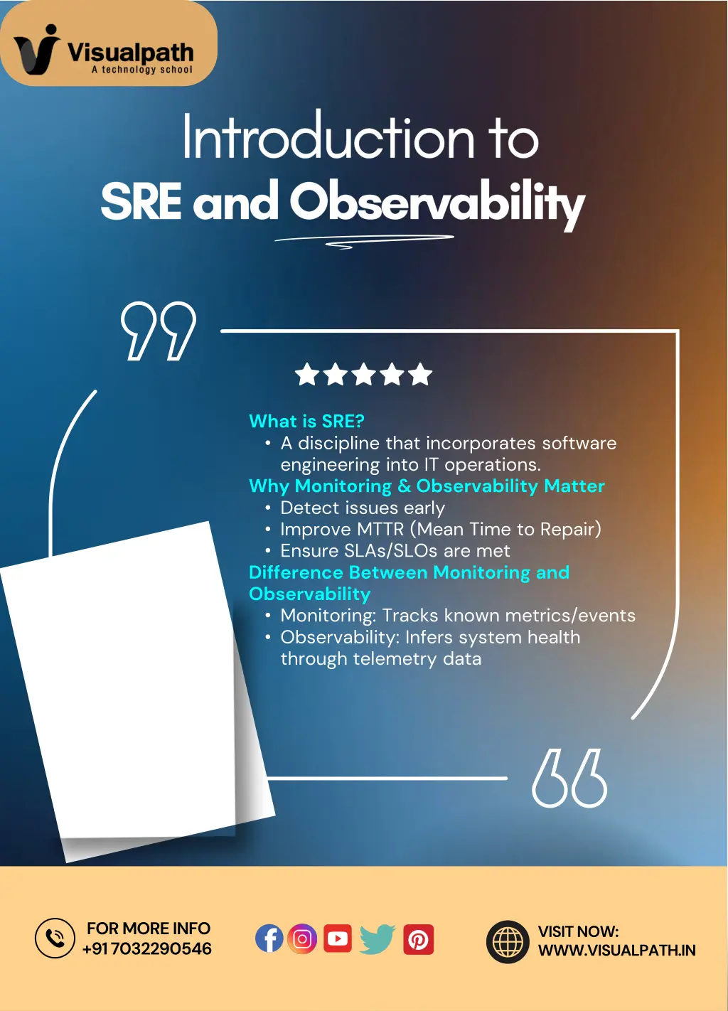 what is sre a discipline that incorporates