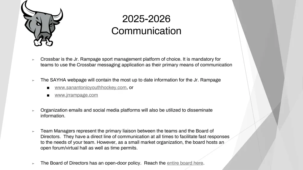 2025 2026 communication