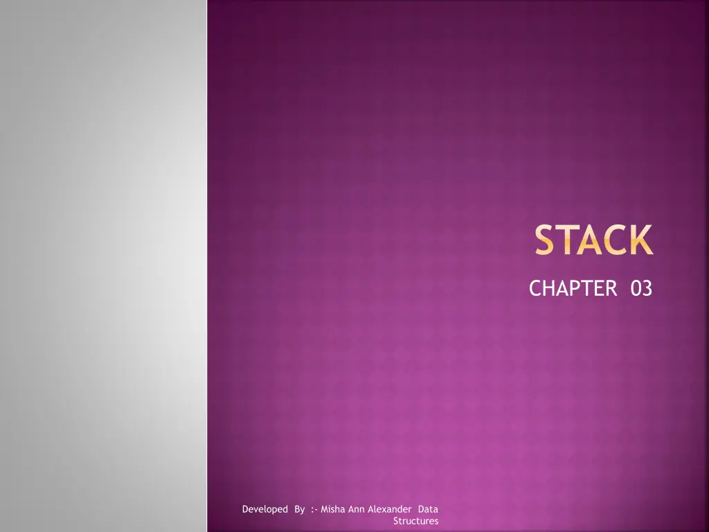 stack