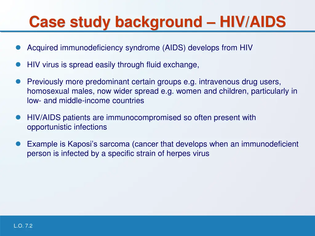 case study background hiv aids
