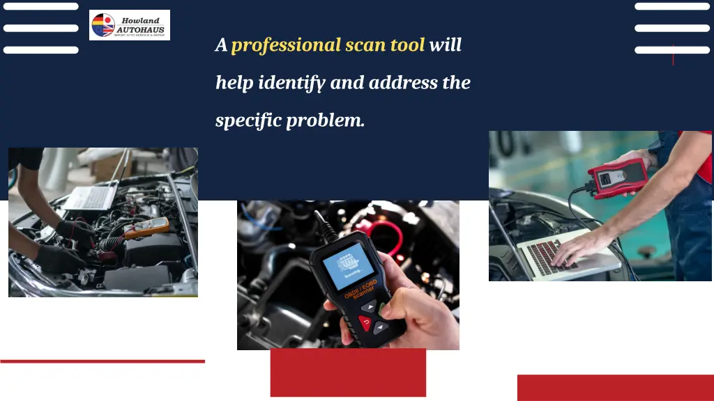 a professional scan tool will
