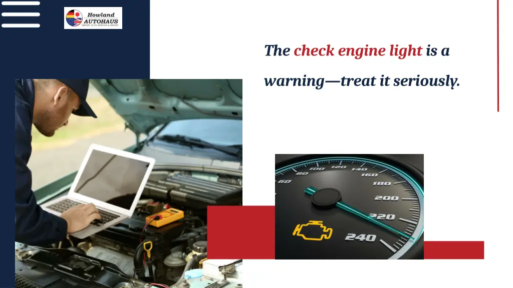 the check engine light is a