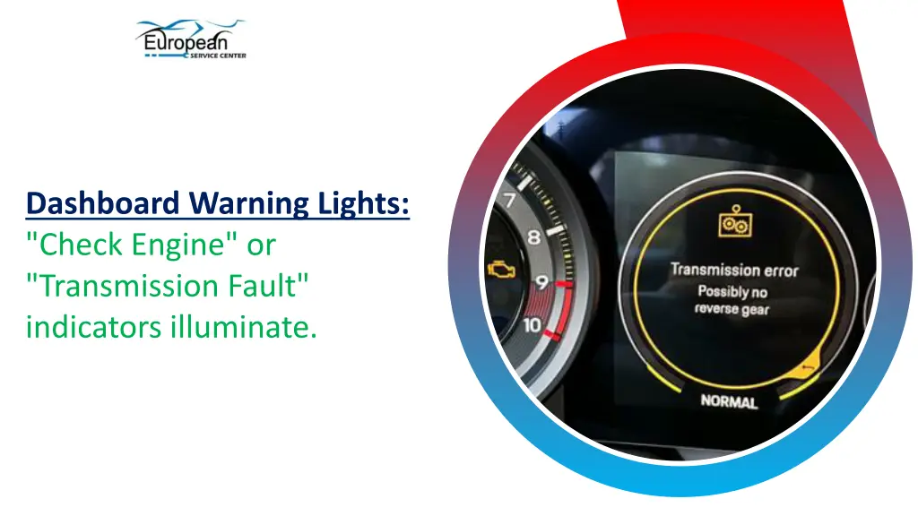 dashboard warning lights check engine