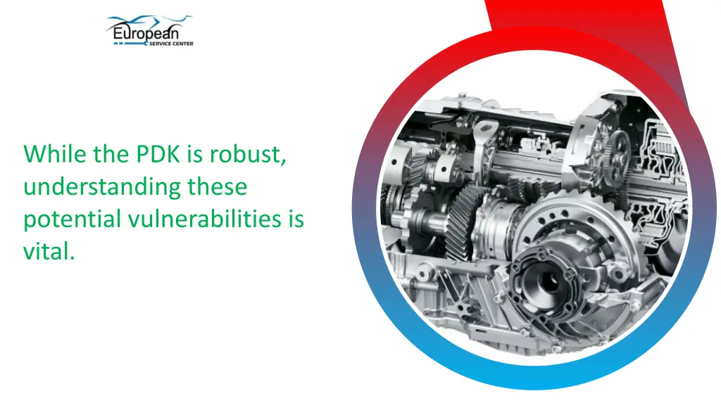 while the pdk is robust understanding these
