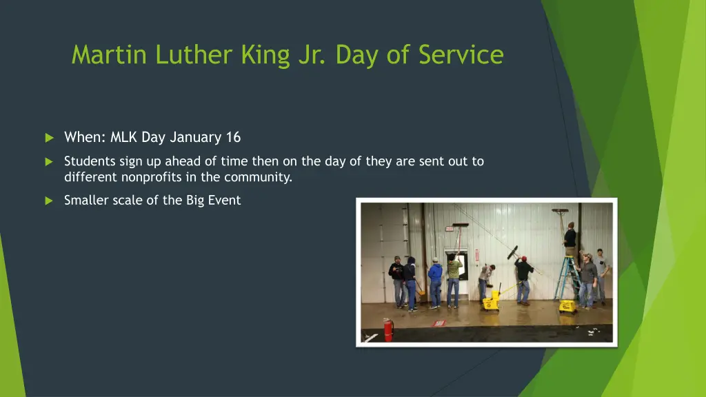 martin luther king jr day of service