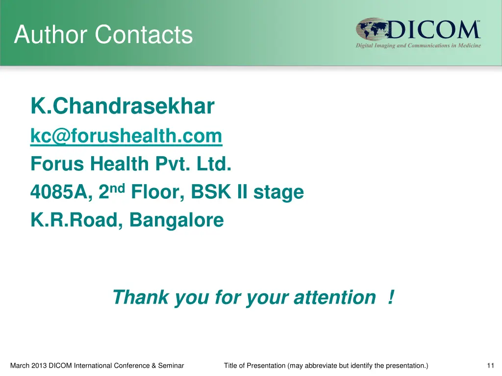 author contacts