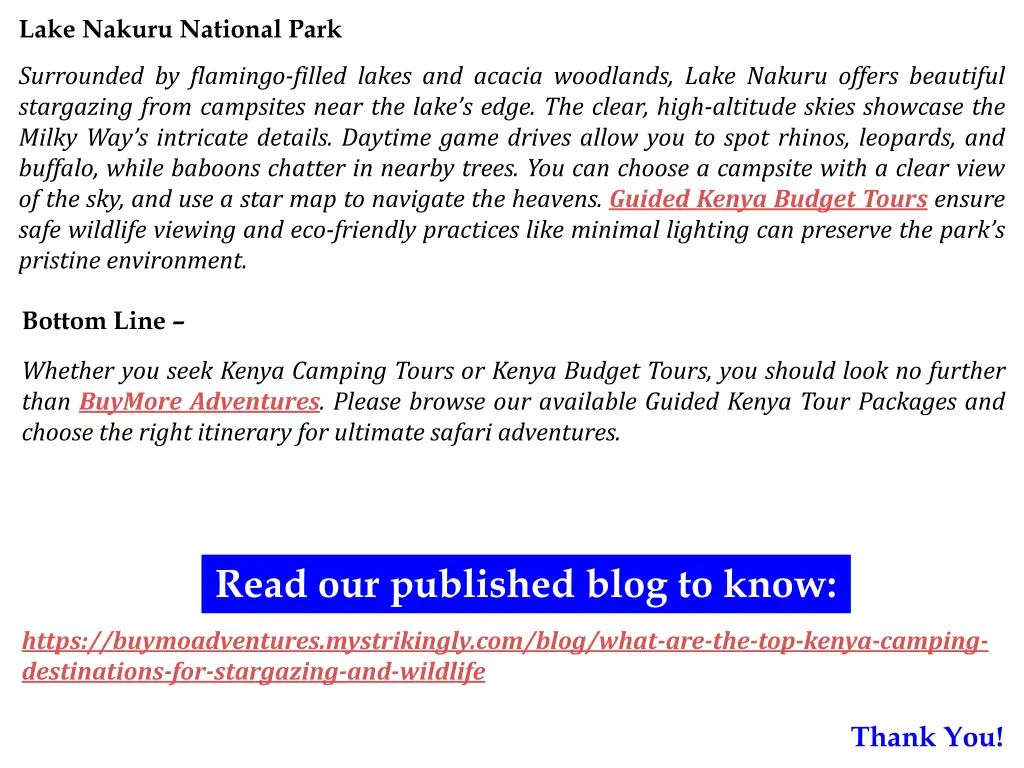 lake nakuru national park