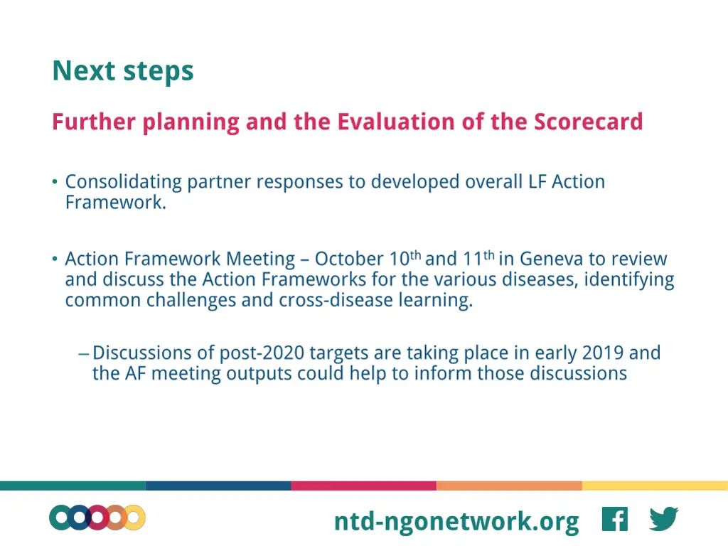 next steps