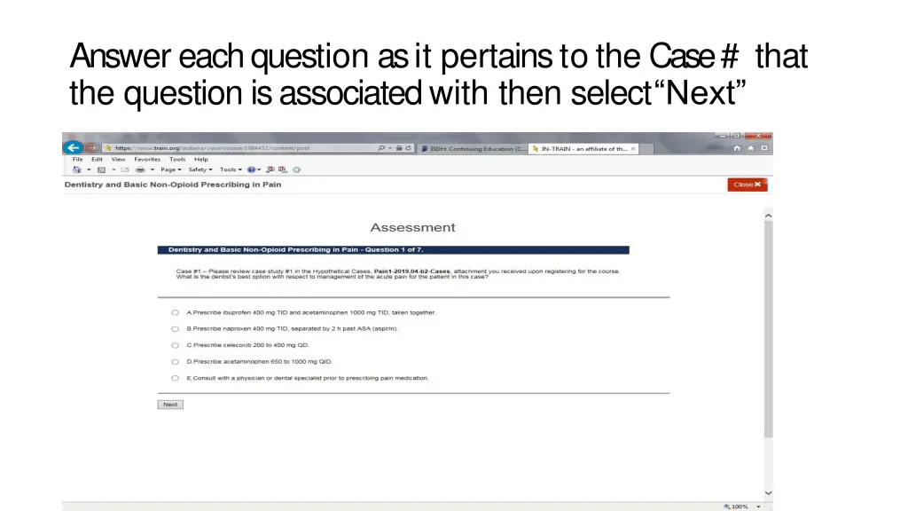 answereachquestion asit pertainstothe case that