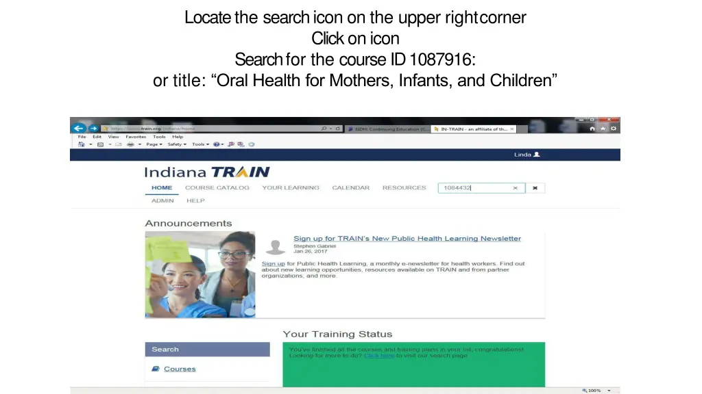 locate the search icon on the upper rightcorner