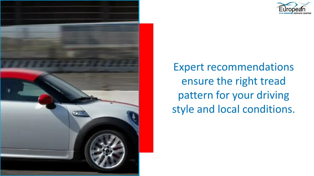 expert recommendations ensure the right tread
