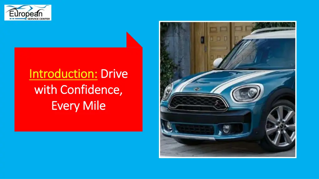 introduction introduction drive with confidence