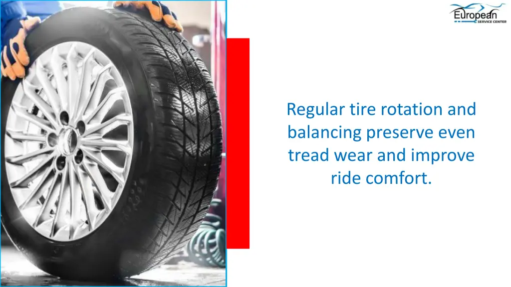 regular tire rotation and balancing preserve even