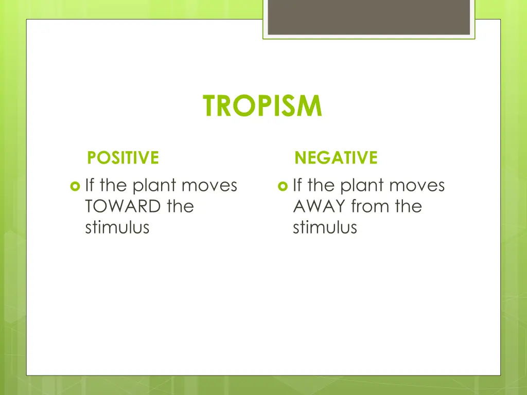 tropism 1