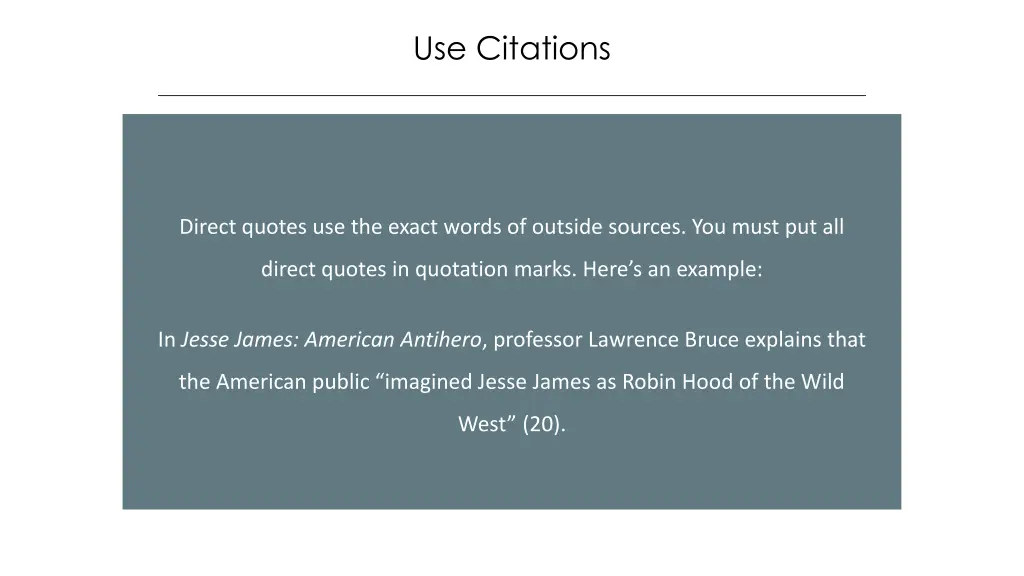 use citations 1