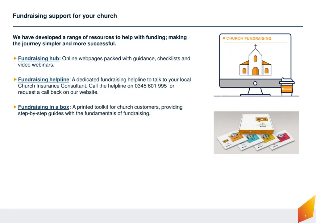 fundraising support for your church