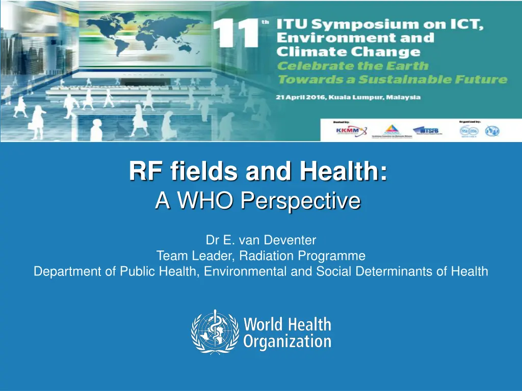 rf fields and health a who perspective