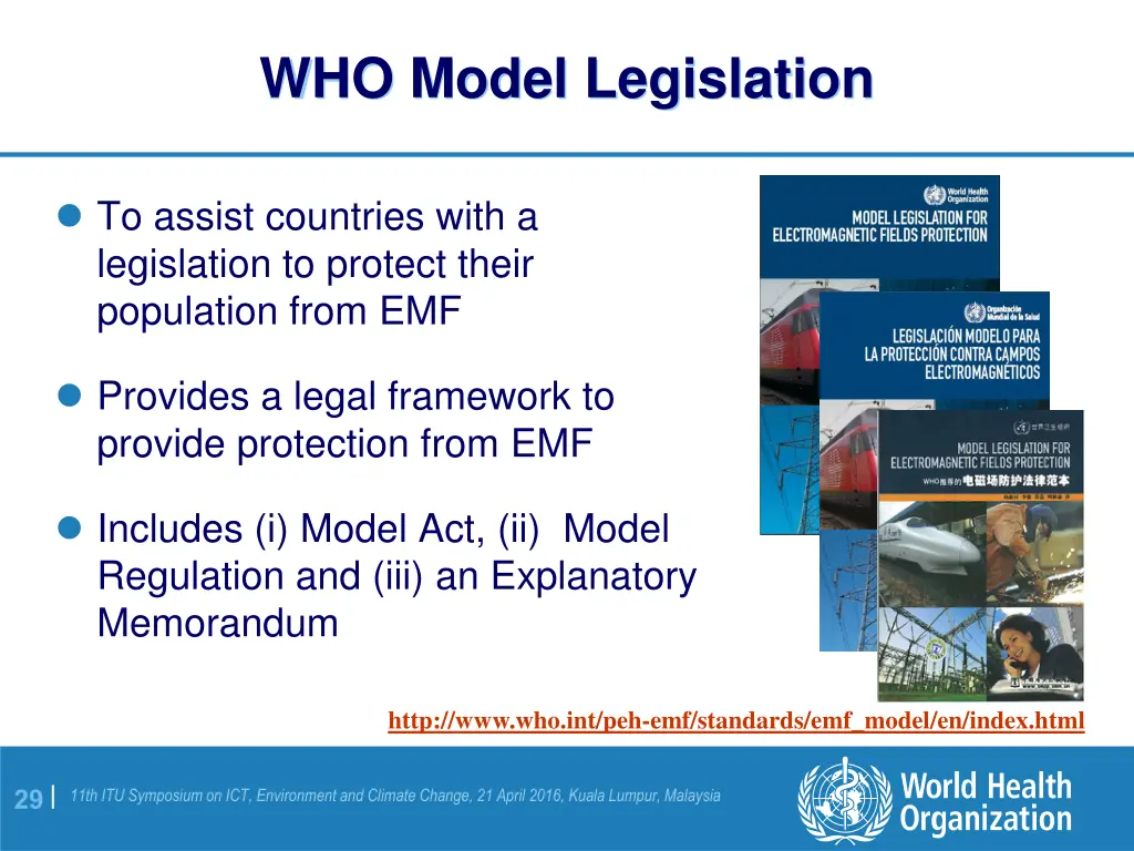 who model legislation