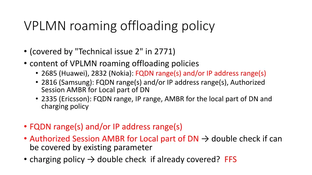 vplmn roaming offloading policy 1