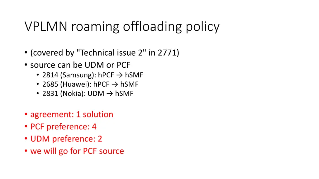 vplmn roaming offloading policy