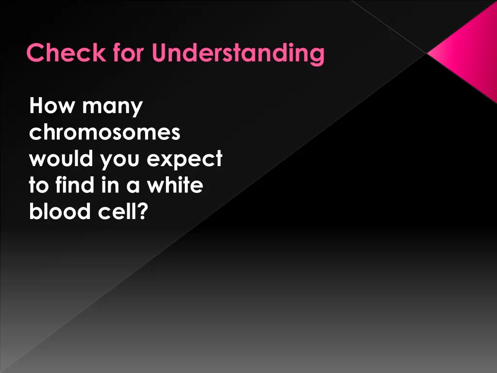 check for understanding 7