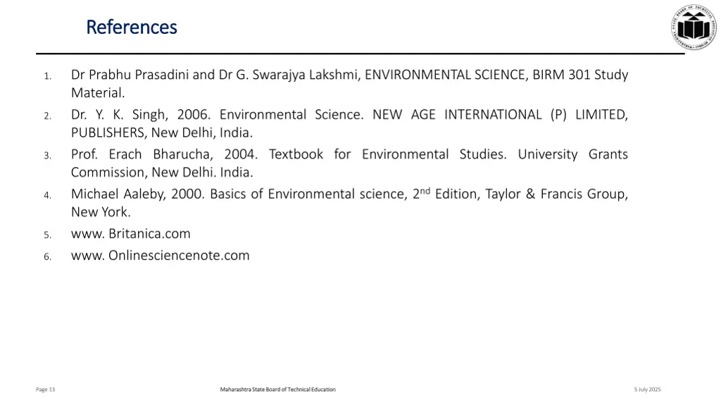 references references