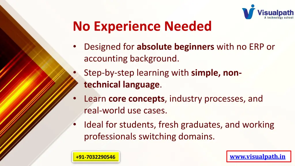 no experience needed