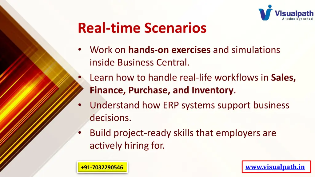 real time scenarios